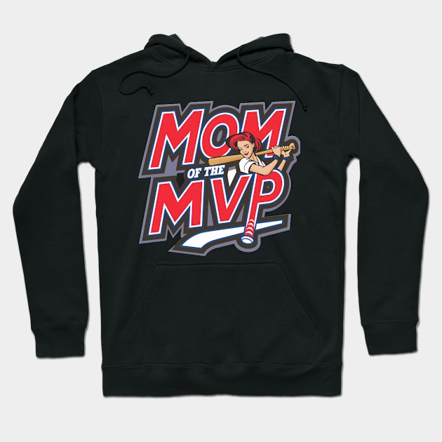 Baseball Mom of the MVP Hoodie by CozyNest